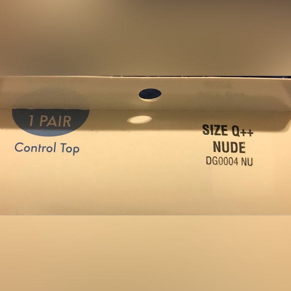 L’eggs Day Sheer Control Top Pantyhose with Sheer Toe New In Box Size: Q++ Nude - Picture 5 of 5